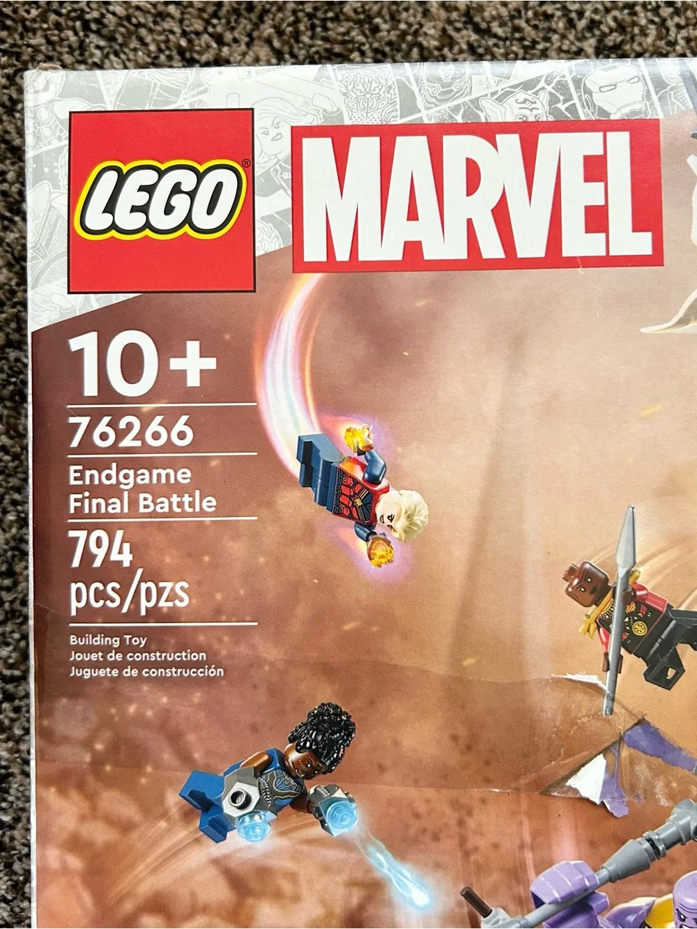New in Box Marvel Infinity Saga Endgame Final Battle Lego Set 794 pcs Ages 10+